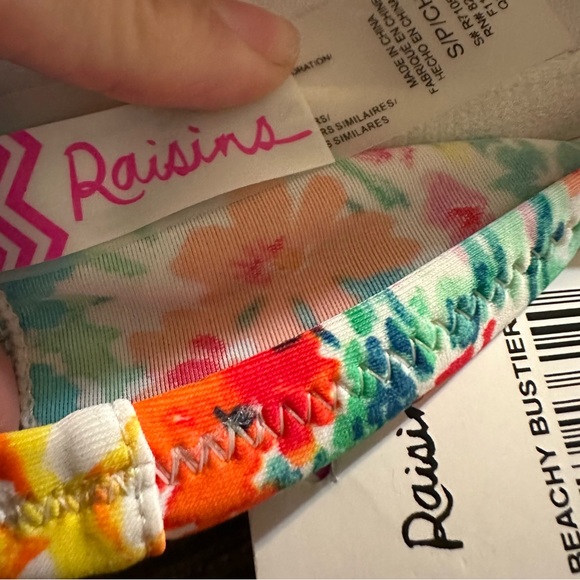 Raisin’s.  Push up bra swim top - Picture 4 of 4